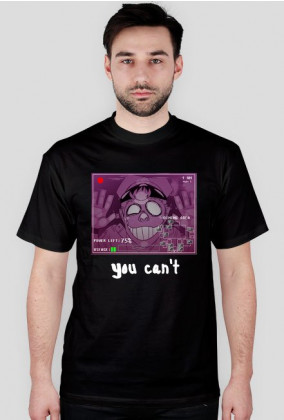 T-shirt Purple Guy ''You can't''