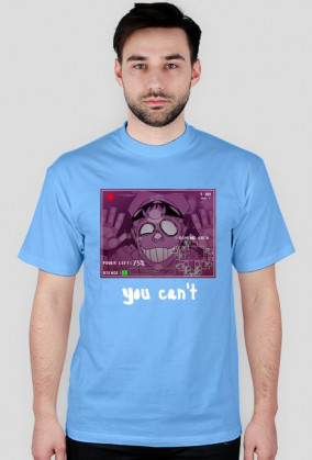 T-shirt Purple Guy ''You can't''