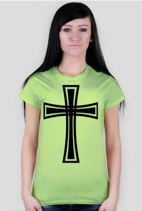 Krzyż Koszulka Damska