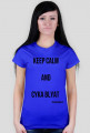 Keep calm and cyka blyat! - girl