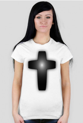 Koszulka z Krzyżem - Damska