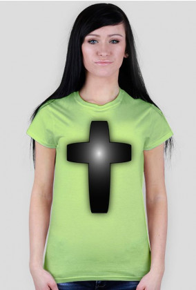 Koszulka z Krzyżem - Damska