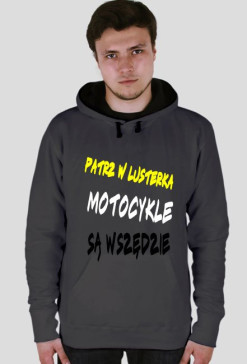 bluza z kapturem motocykle sa wszedzie
