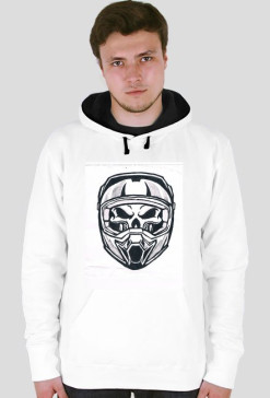 bluza z kapturem motocross