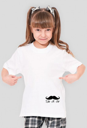 Like a Sir - T-shirt dziewczęcy