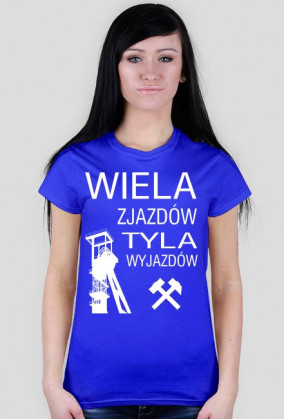 Wiela zjazdów tyla wyjazdów - damska