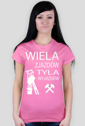 Wiela zjazdów tyla wyjazdów - damska