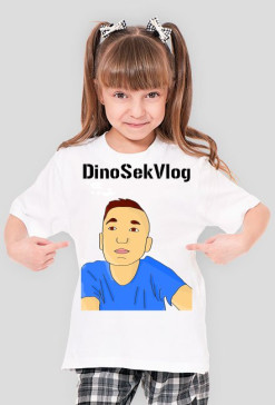 DinoSekVlog-Bluzka dziecięca