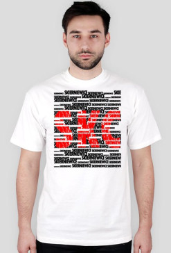 T-shirt - SKIERNIEWICE - SKC - biała