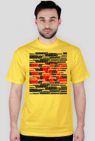 T-shirt - SKIERNIEWICE - SKC - żółta
