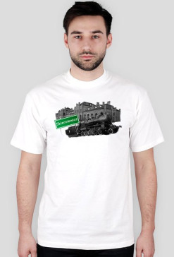 T-shirt - Zabytki Skierniewic - Biała