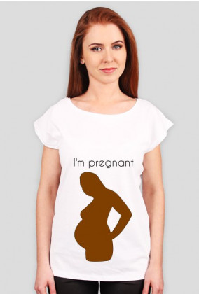 Koszulka "I'm pregnant"
