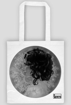 PJ Harvey white chalk era bag