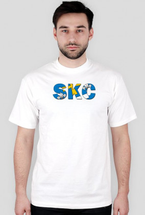 T-shirt - SKC z herbem w środku
