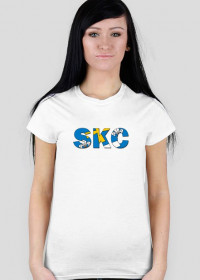 Koszulka damska - SKC z herbem w środku