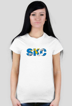 Koszulka damska - SKC z herbem w środku