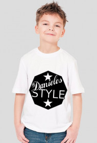 Biała koszulka "Danielos STYLE"