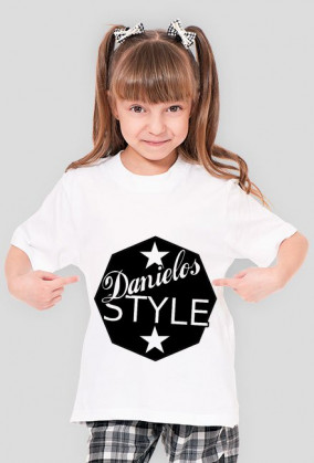 Biała koszulka "Danielos STYLE"
