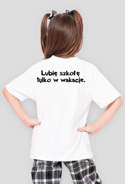 Biała koszulka "Danielos STYLE"