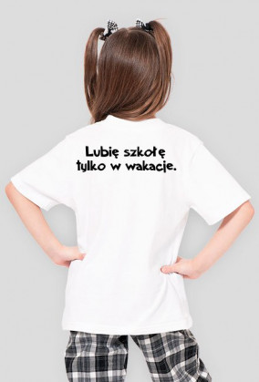 Biała koszulka "Danielos STYLE"