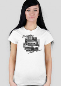 T-shirt damski - Skierniewice... Dumne z historii..