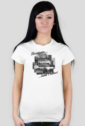 T-shirt damski - Skierniewice... Dumne z historii..