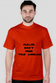 t-shirt  please dont feed wild animals
