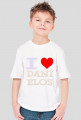 Koszulka I LOVE DANIELOS Junior