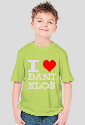 Koszulka I LOVE DANIELOS Junior