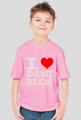Koszulka I LOVE DANIELOS Junior