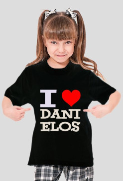 Koszulka I LOVE DANIELOS Junior