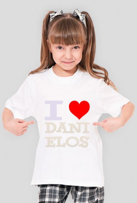 Koszulka I LOVE DANIELOS Junior