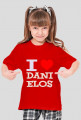 Koszulka I LOVE DANIELOS Junior