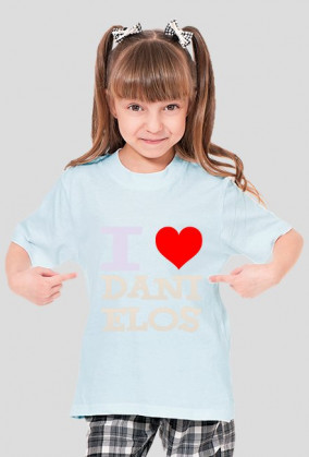 Koszulka I LOVE DANIELOS Junior