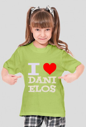 Koszulka I LOVE DANIELOS Junior