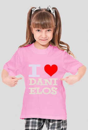 Koszulka I LOVE DANIELOS Junior