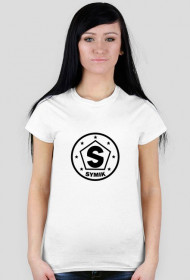 Damska koszulka z logiem Symik