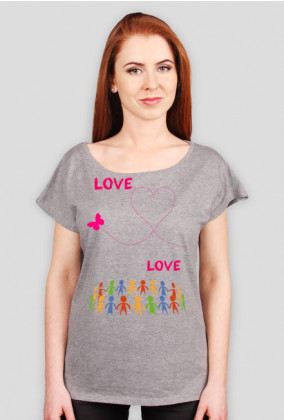 Koszulka "love" woman