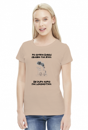 Koszulka - Lokomotywa Damska