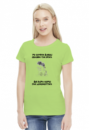 Koszulka - Lokomotywa Damska