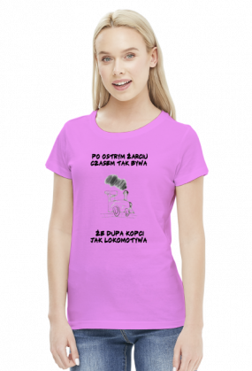 Koszulka - Lokomotywa Damska