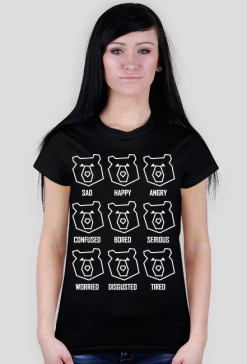 Bear Emotions women //white