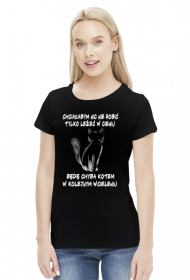 Koszulka - Kot Damska