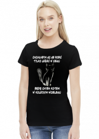 Koszulka - Kot Damska