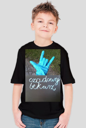 dzieciak z dwoma zdjęciami (czarny)