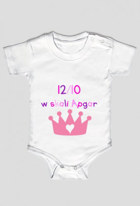 12/10 w skali Apgar - dziewczynka