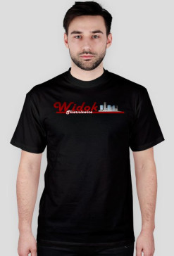 T-shirt - WIDOK - Skierniewice -czarna