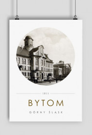 Plakat Bytom 1911