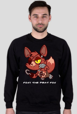 Foxy the pirat fox (CZARNA)