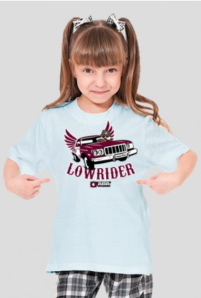 Koszulka dla dziewczynki - Papa Lowrider. Pada